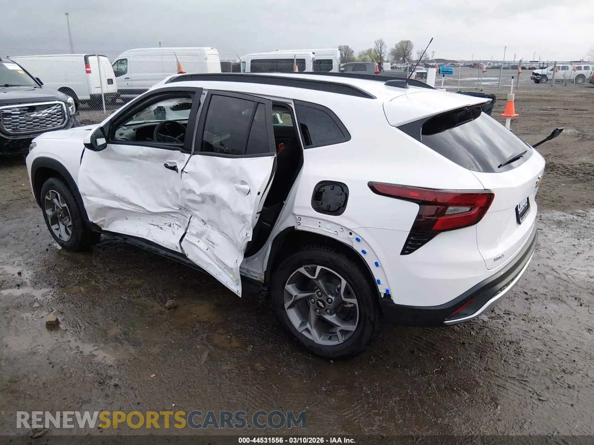 3 Photograph of a damaged car KL77LHEP3SC337657 CHEVROLET TRAX 2025