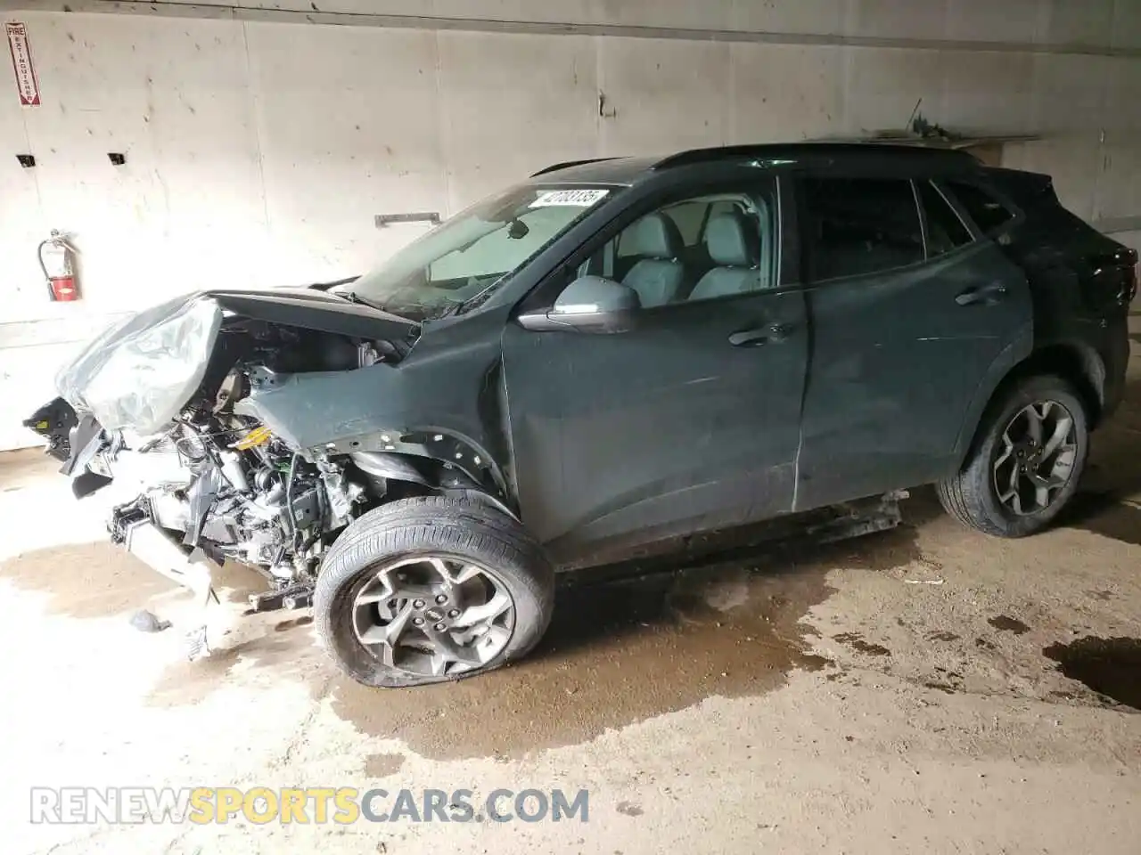 1 Photograph of a damaged car KL77LHEP4SC035455 CHEVROLET TRAX 2025