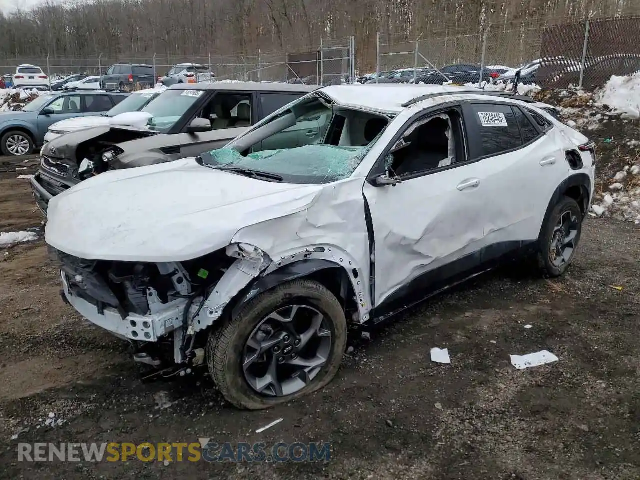 1 Photograph of a damaged car KL77LHEP4SC043653 CHEVROLET TRAX 2025