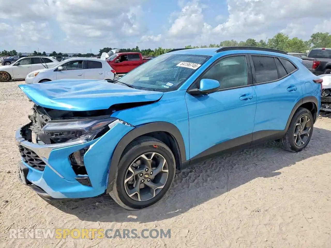 1 Photograph of a damaged car KL77LHEP4SC059836 CHEVROLET TRAX 2025