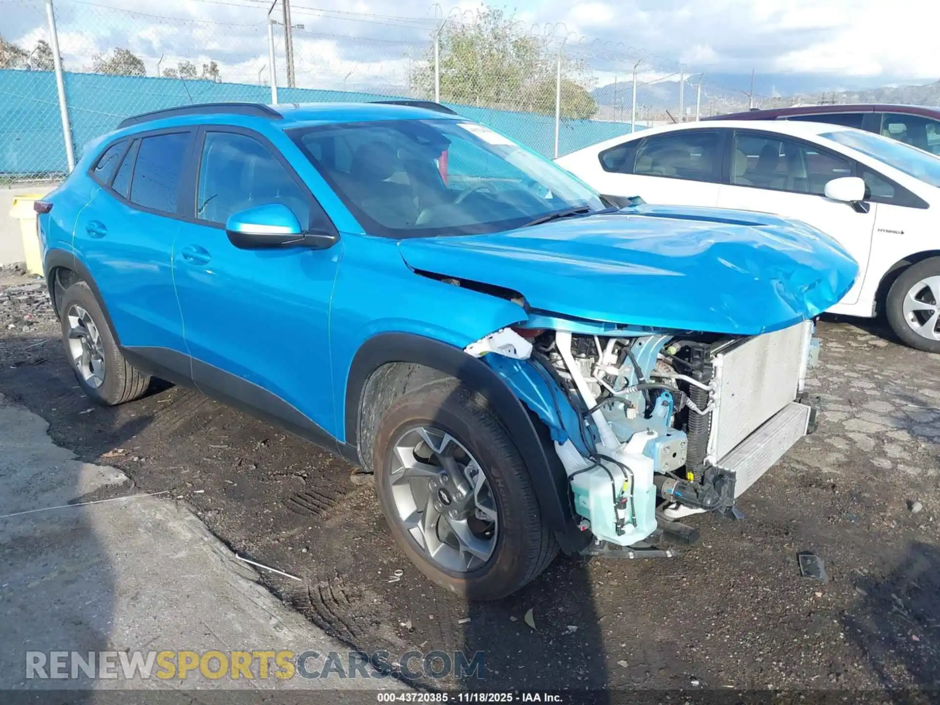 1 Photograph of a damaged car KL77LHEP4SC064650 CHEVROLET TRAX 2025