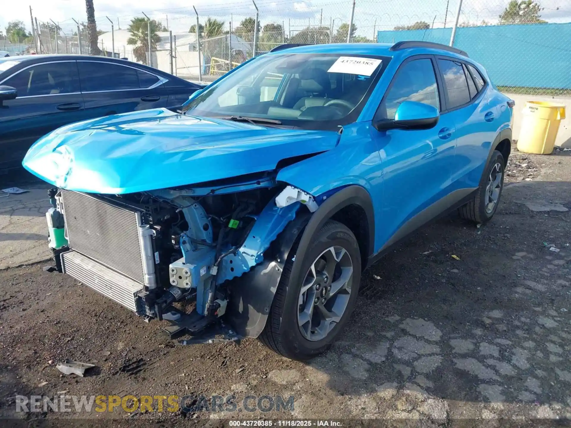 2 Photograph of a damaged car KL77LHEP4SC064650 CHEVROLET TRAX 2025