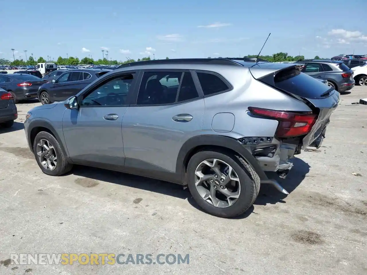 2 Photograph of a damaged car KL77LHEP4SC075258 CHEVROLET TRAX 2025