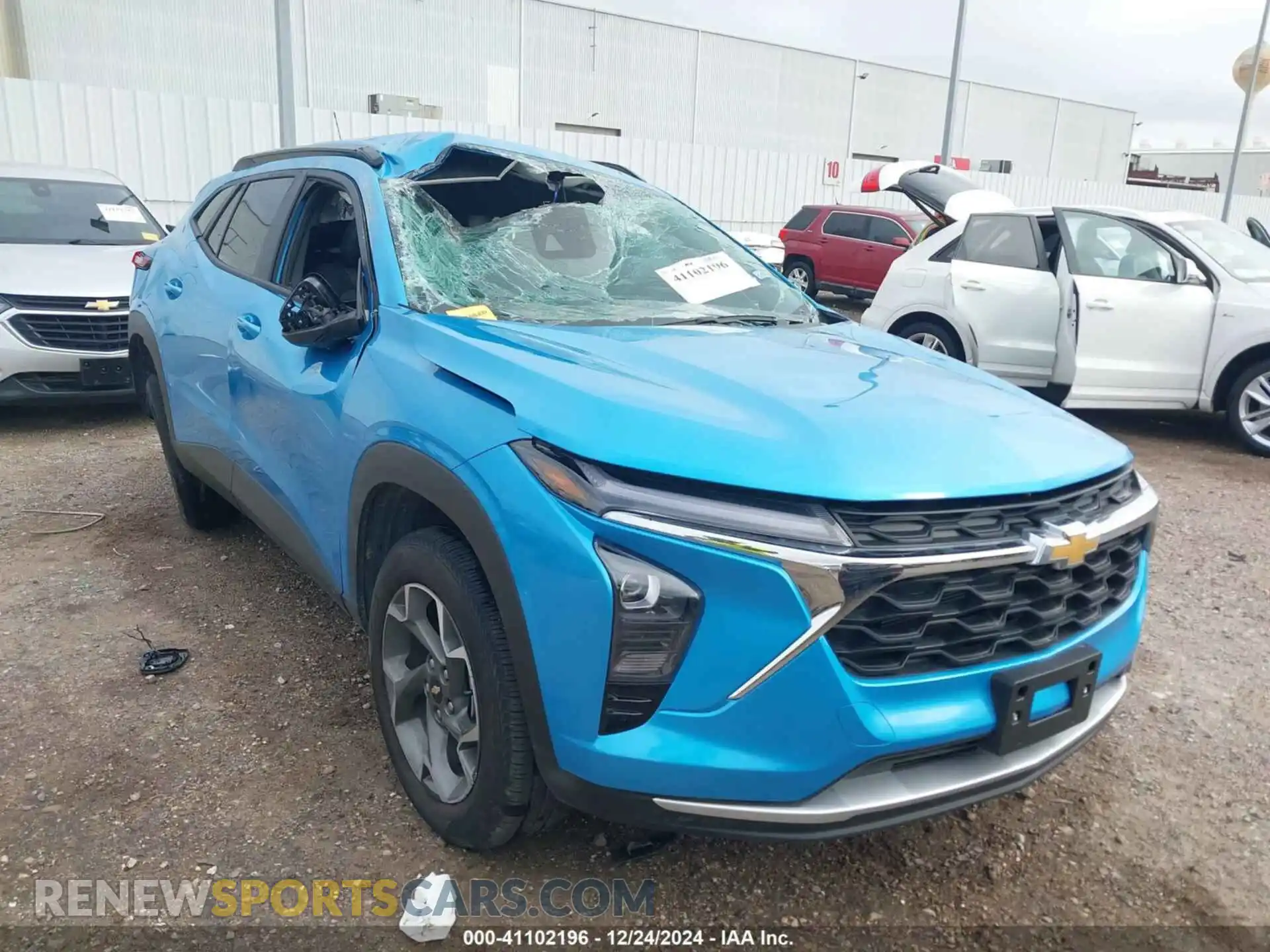 1 Photograph of a damaged car KL77LHEP4SC075745 CHEVROLET TRAX 2025
