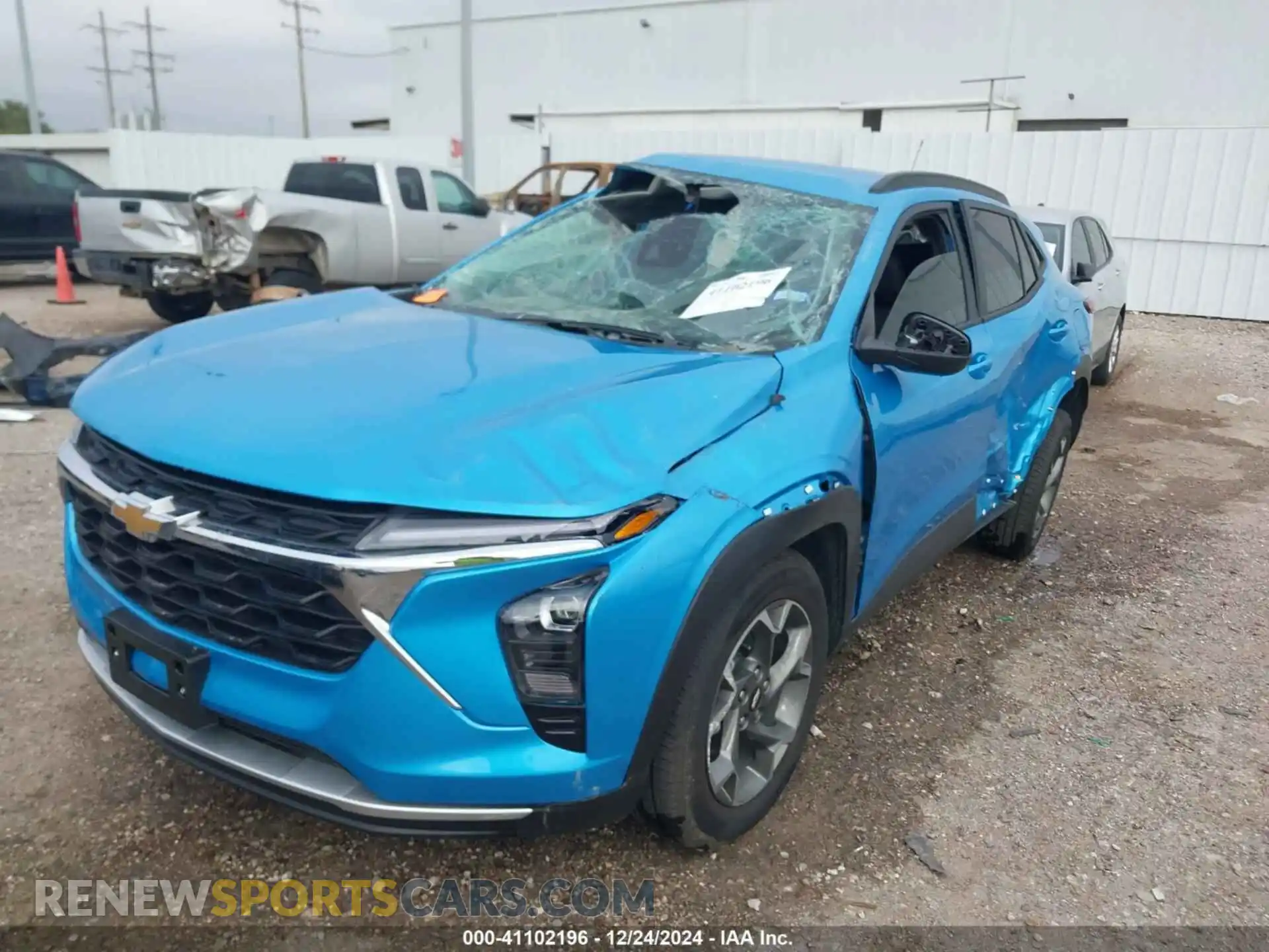 2 Photograph of a damaged car KL77LHEP4SC075745 CHEVROLET TRAX 2025