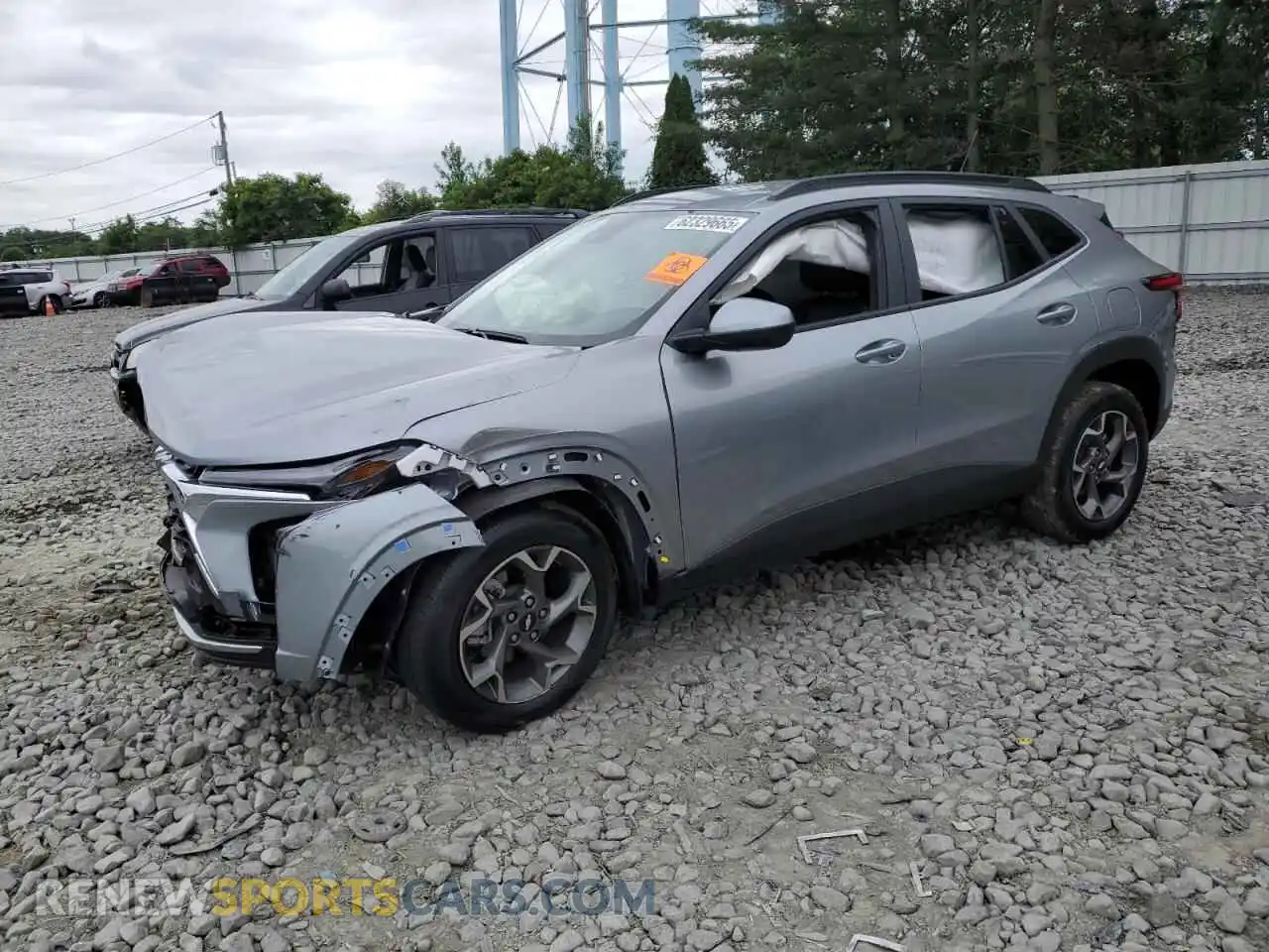 1 Photograph of a damaged car KL77LHEP4SC096546 CHEVROLET TRAX 2025