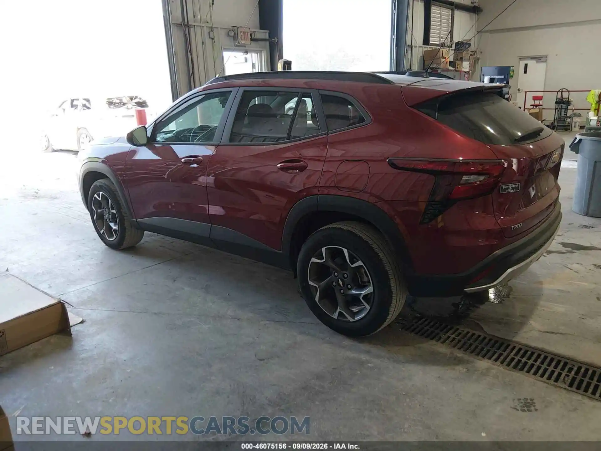 3 Photograph of a damaged car KL77LHEP4SC121087 CHEVROLET TRAX 2025
