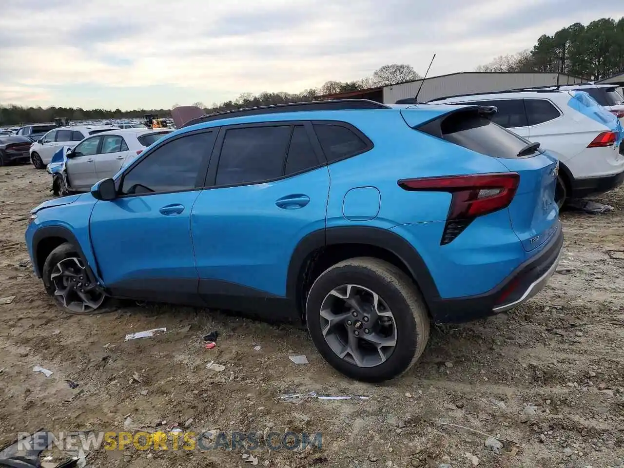 2 Photograph of a damaged car KL77LHEP4SC122451 CHEVROLET TRAX 2025