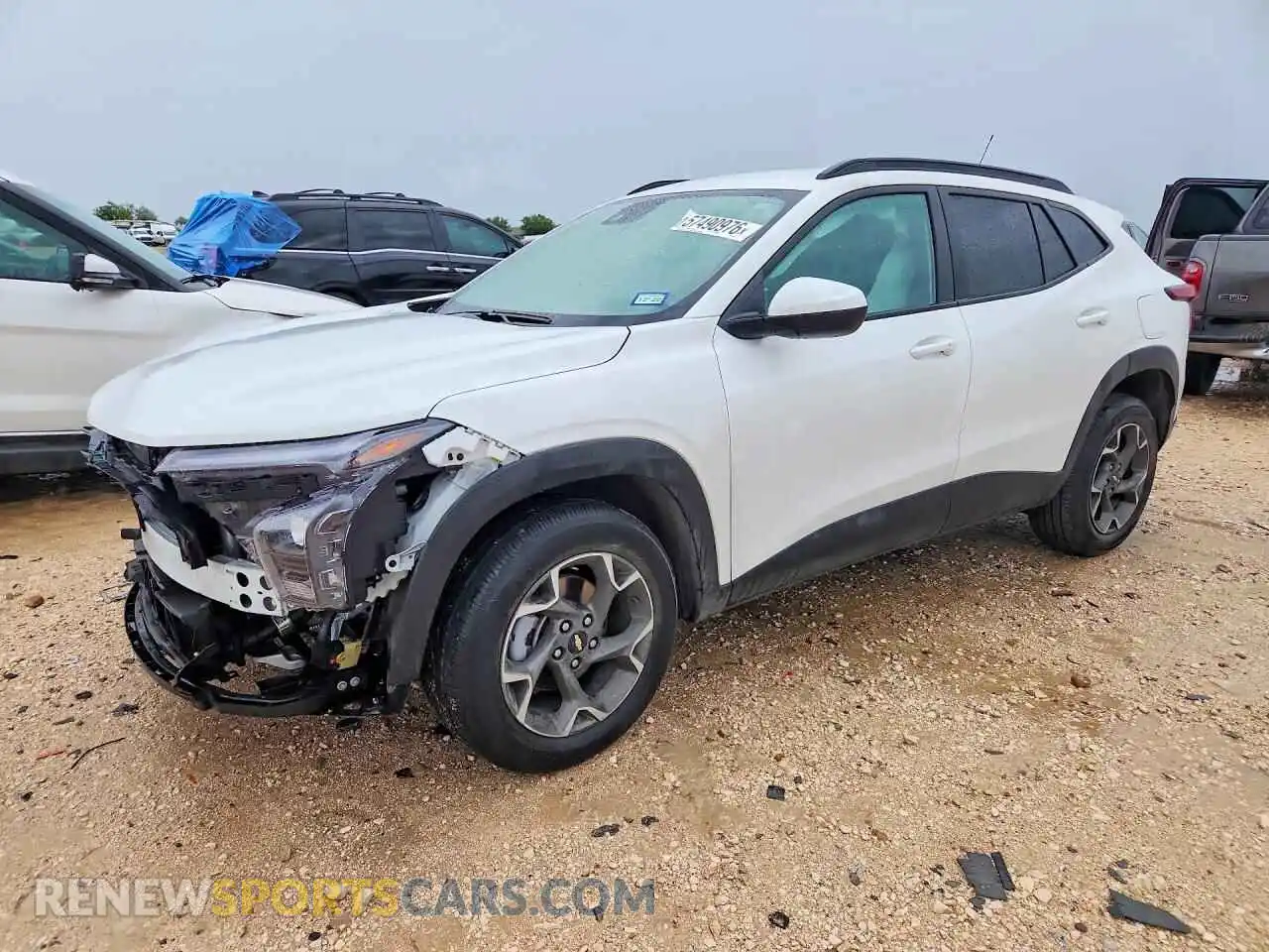 1 fotografías del automóvil dañado KL77LHEP4SC124541 CHEVROLET TRAX 2025