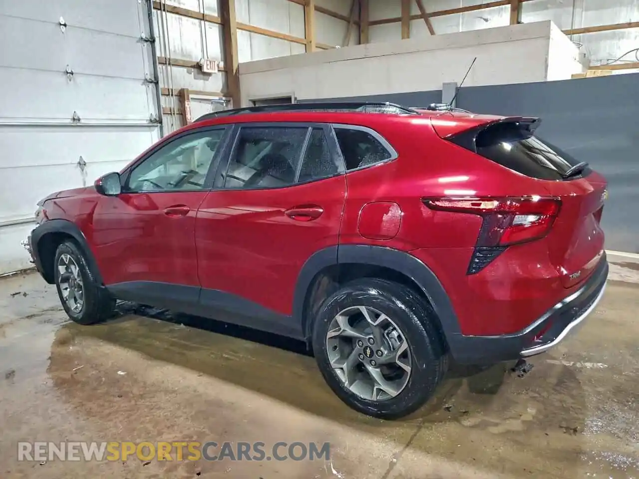2 fotografías del automóvil dañado KL77LHEP4SC143011 CHEVROLET TRAX 2025