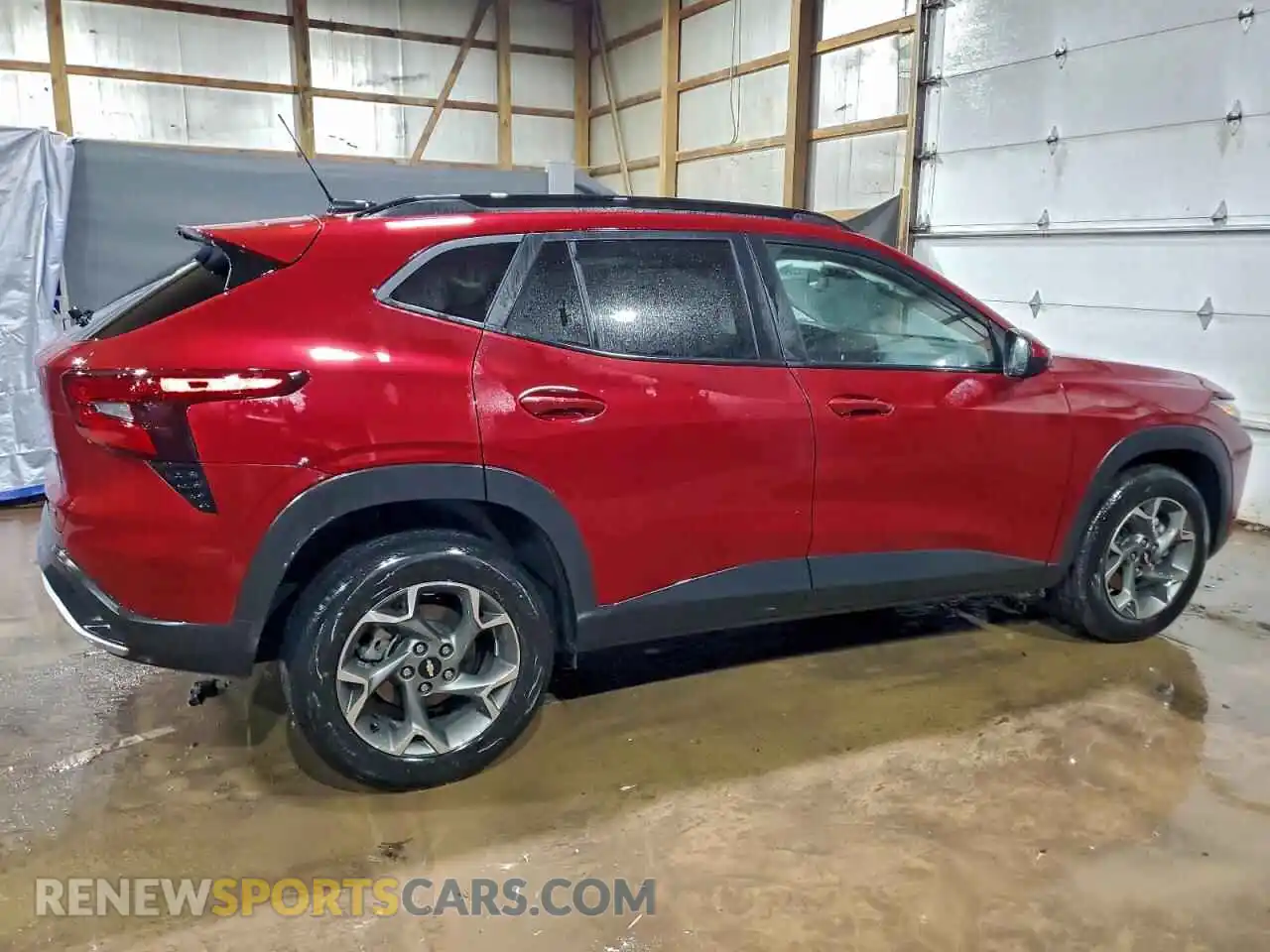 3 fotografías del automóvil dañado KL77LHEP4SC143011 CHEVROLET TRAX 2025
