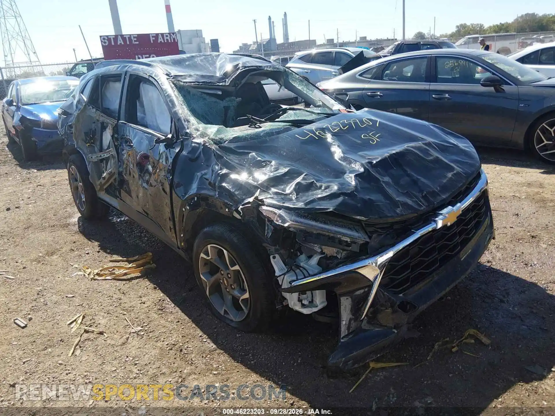 1 Photograph of a damaged car KL77LHEP4SC167289 CHEVROLET TRAX 2025