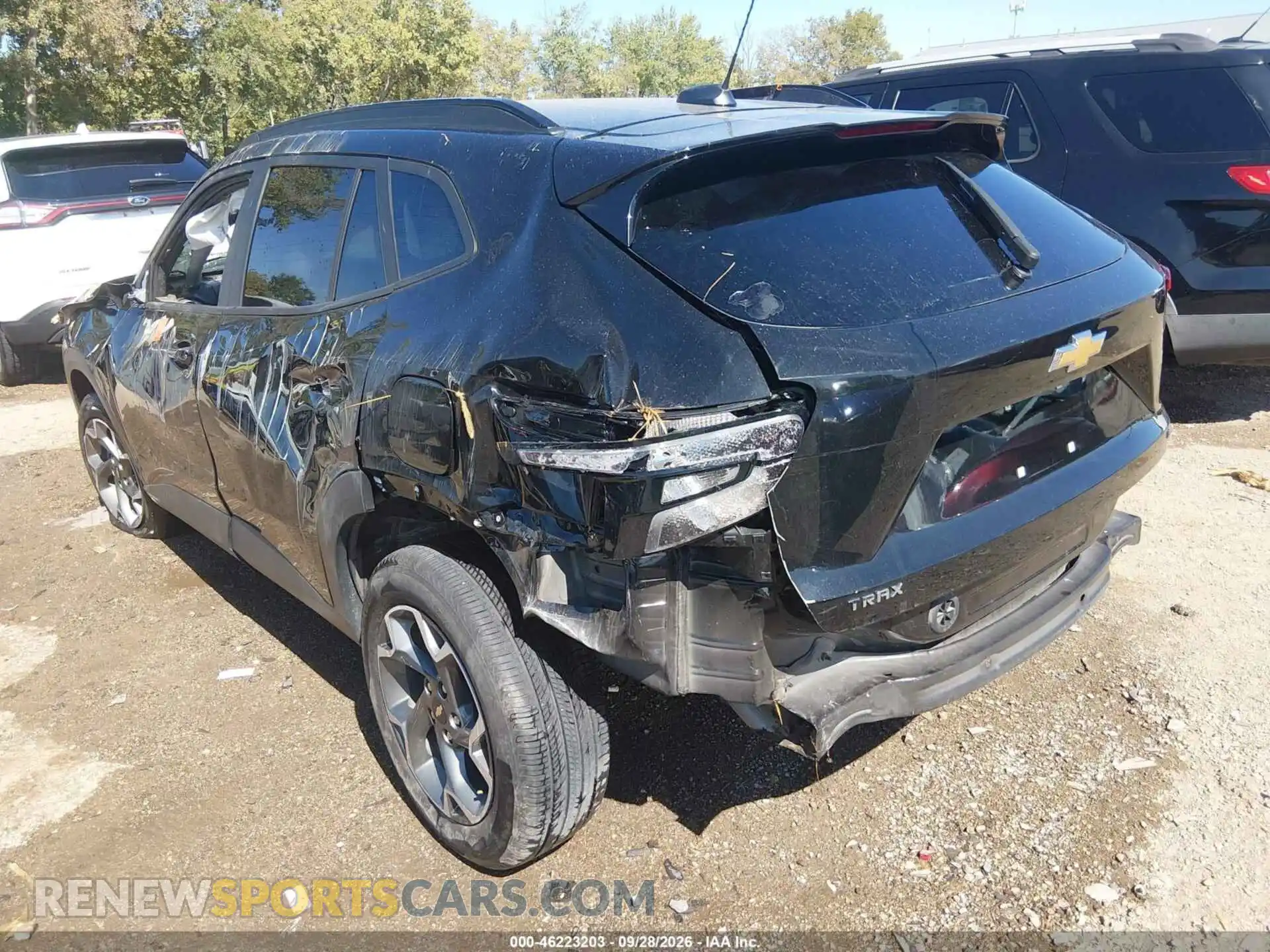 3 Photograph of a damaged car KL77LHEP4SC167289 CHEVROLET TRAX 2025