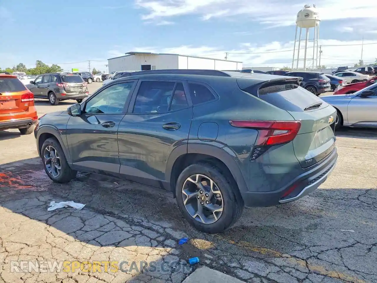 2 fotografías del automóvil dañado KL77LHEP4SC174999 CHEVROLET TRAX 2025