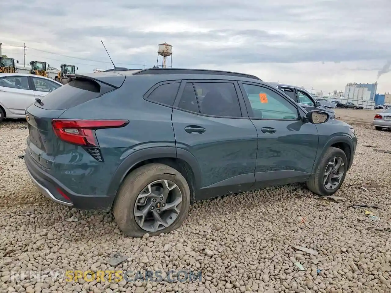 3 fotografías del automóvil dañado KL77LHEP4SC179443 CHEVROLET TRAX 2025