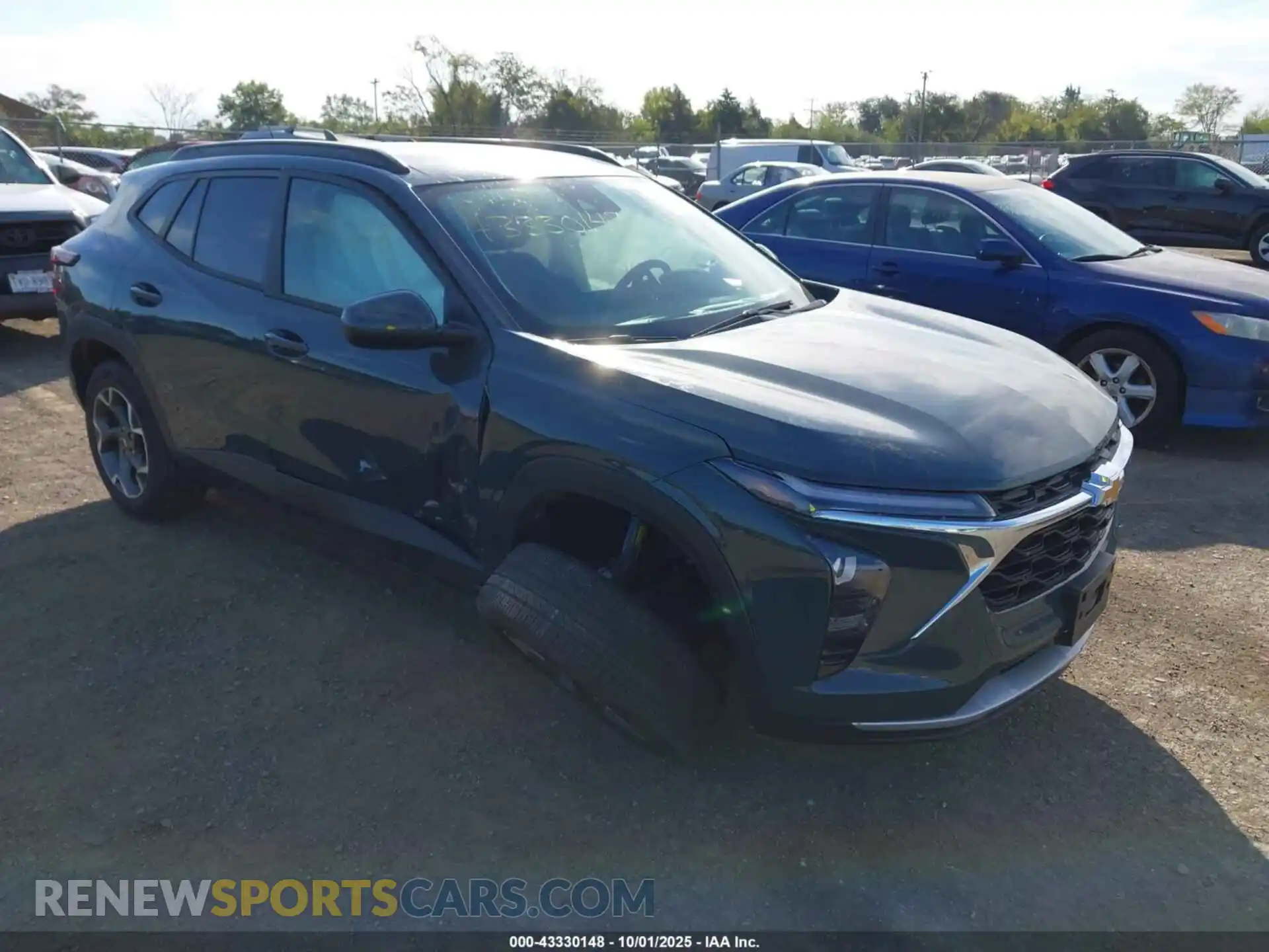 1 Photograph of a damaged car KL77LHEP4SC181483 CHEVROLET TRAX 2025