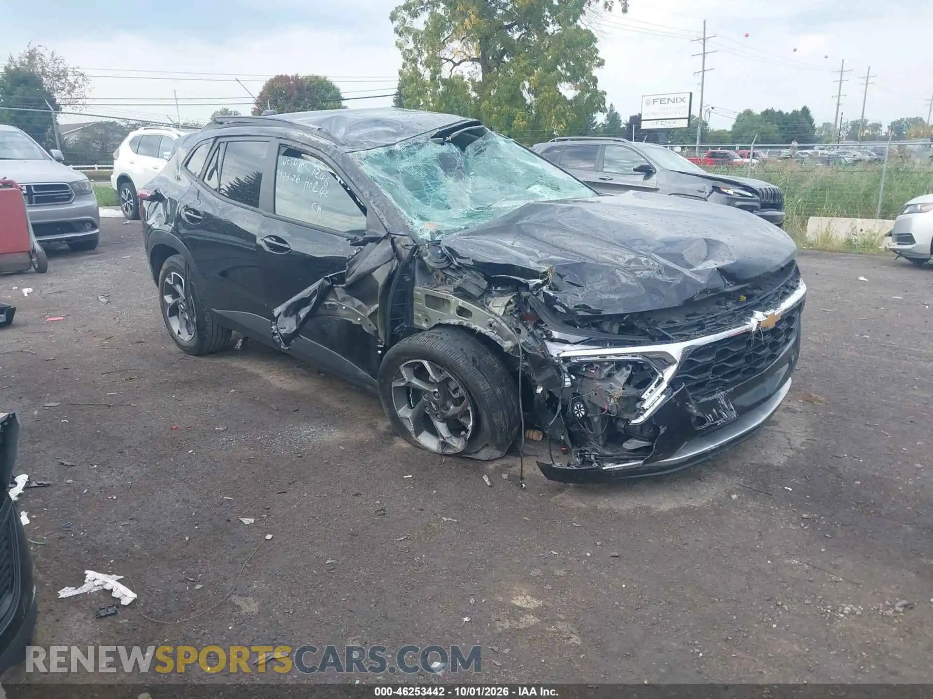 1 Photograph of a damaged car KL77LHEP4SC197246 CHEVROLET TRAX 2025