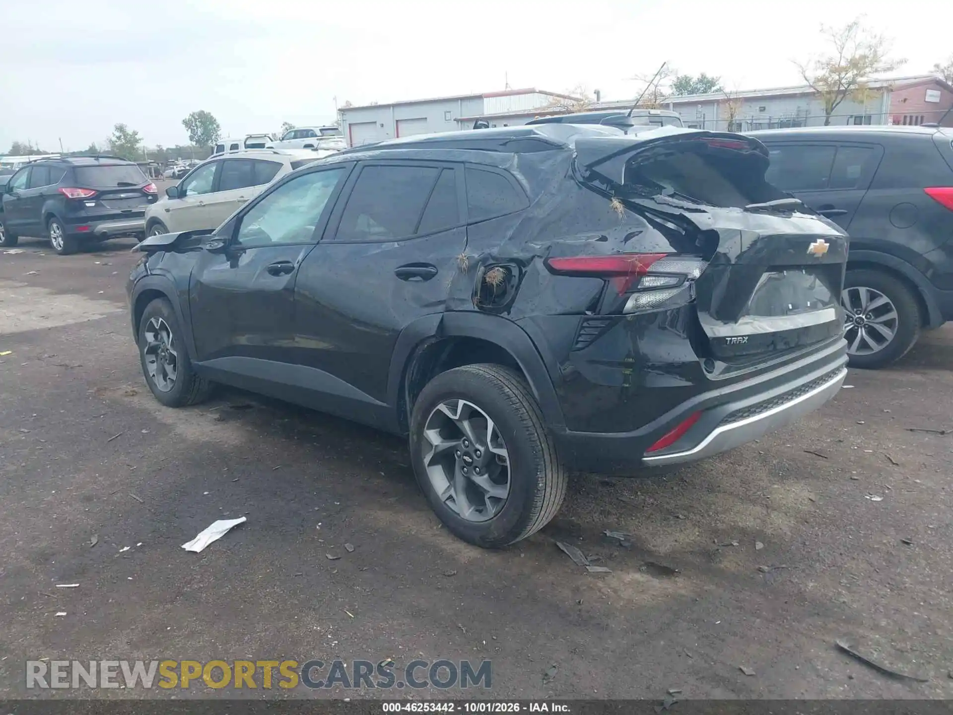 3 Photograph of a damaged car KL77LHEP4SC197246 CHEVROLET TRAX 2025