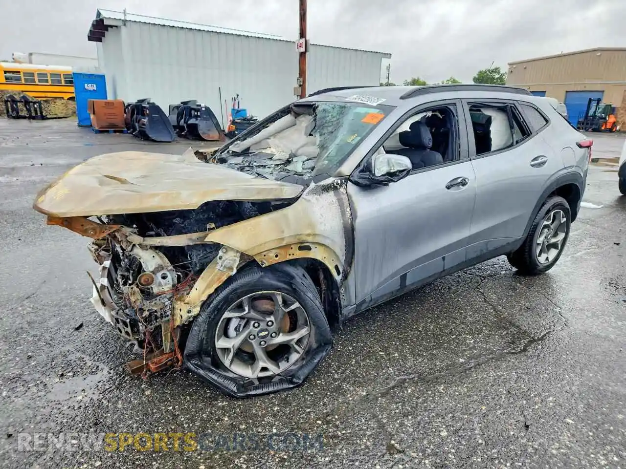 1 Photograph of a damaged car KL77LHEP4SC234635 CHEVROLET TRAX 2025