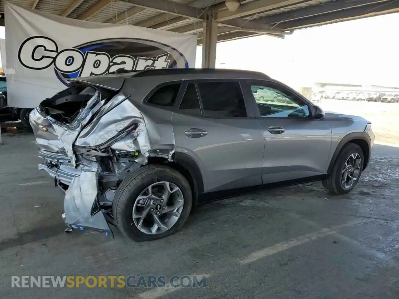 3 Photograph of a damaged car KL77LHEP4SC239561 CHEVROLET TRAX 2025
