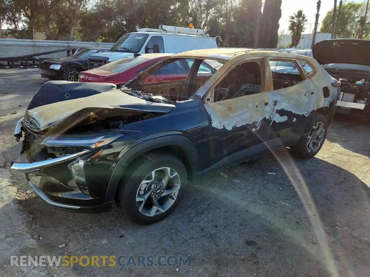 1 Photograph of a damaged car KL77LHEP4SC271782 CHEVROLET TRAX 2025