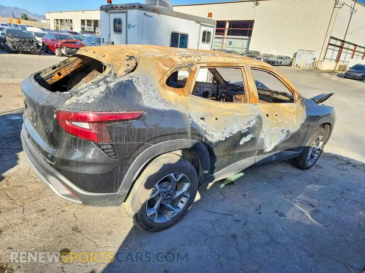 3 Photograph of a damaged car KL77LHEP4SC271782 CHEVROLET TRAX 2025