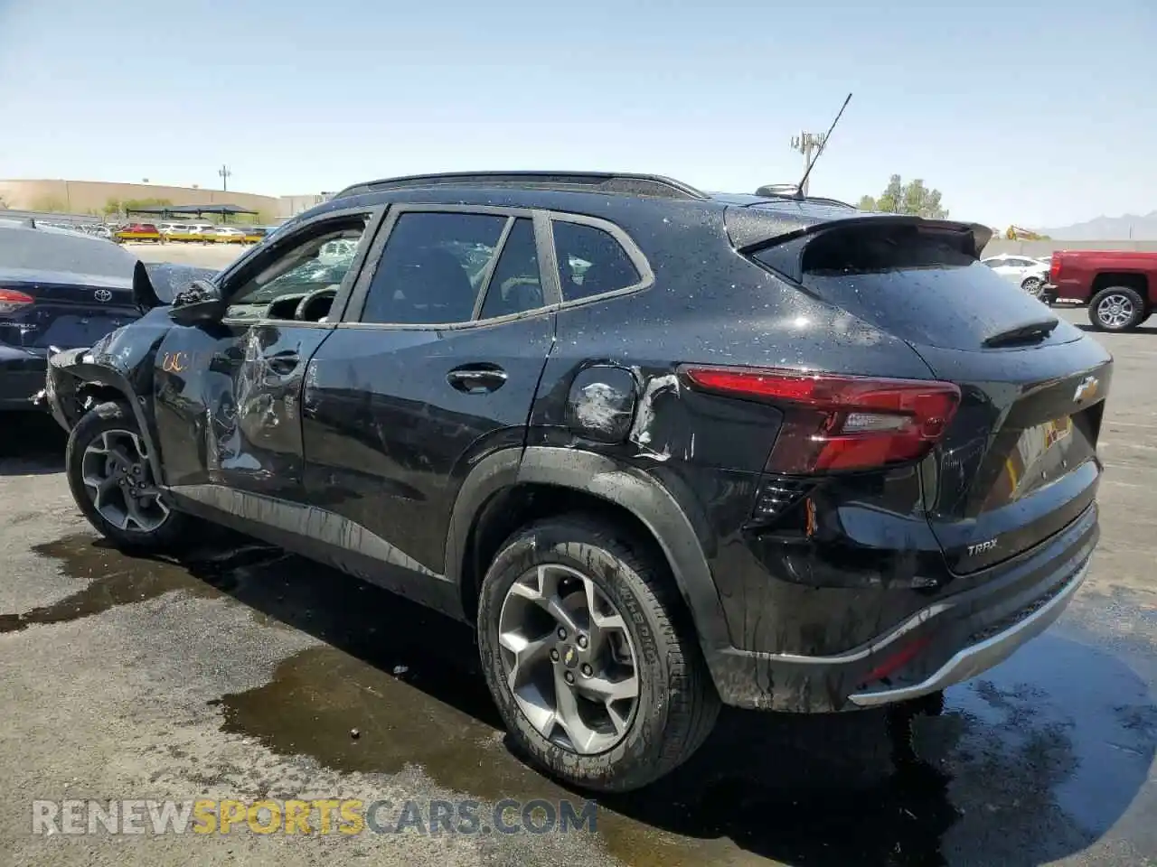 2 Photograph of a damaged car KL77LHEP4SC272527 CHEVROLET TRAX 2025