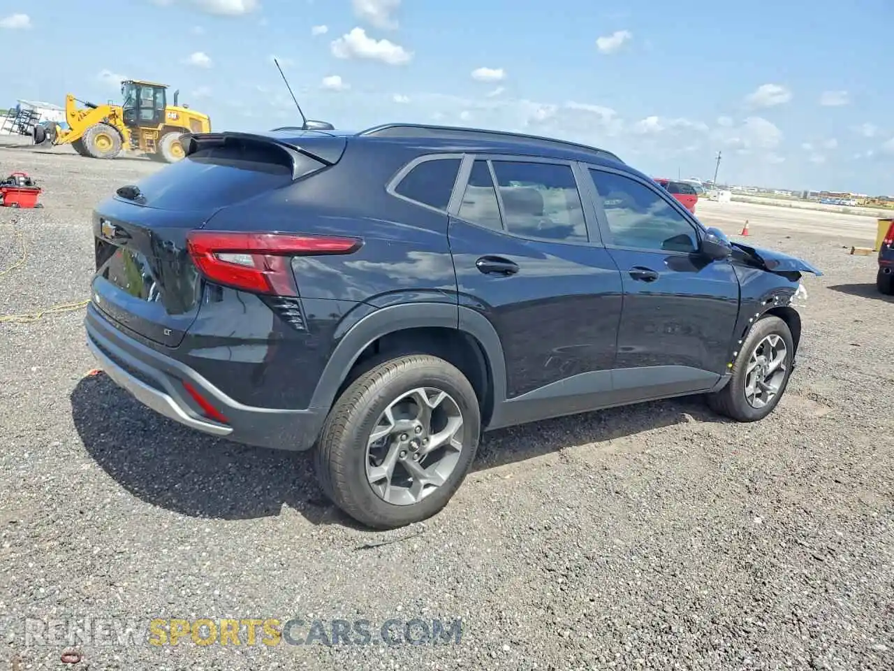 3 fotografías del automóvil dañado KL77LHEP4SC307700 CHEVROLET TRAX 2025