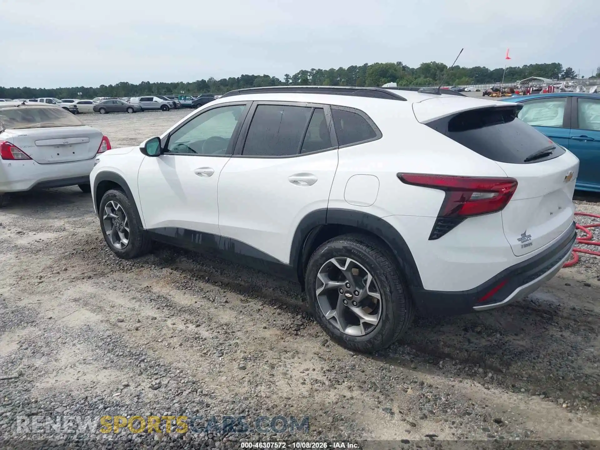 3 Фотография поврежденного автомобиля KL77LHEP4SC308717 CHEVROLET TRAX 2025