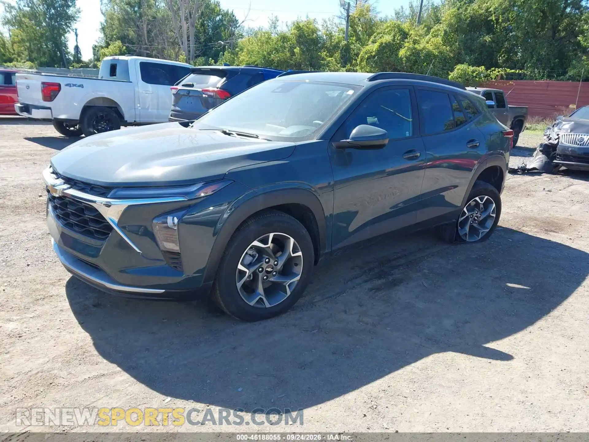 2 Photograph of a damaged car KL77LHEP4SC338042 CHEVROLET TRAX 2025