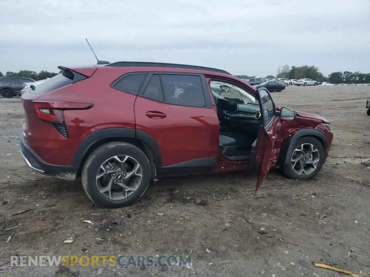 3 Photograph of a damaged car KL77LHEP5SC030071 CHEVROLET TRAX 2025