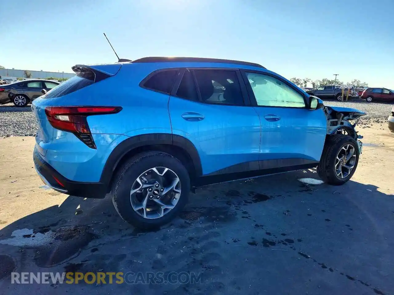 3 Photograph of a damaged car KL77LHEP5SC034539 CHEVROLET TRAX 2025