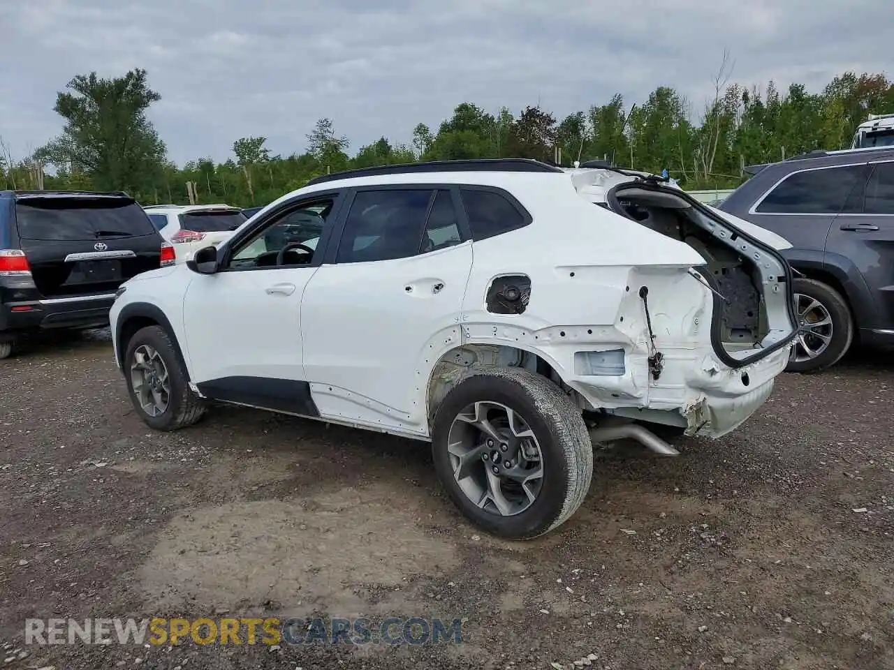 2 Photograph of a damaged car KL77LHEP5SC050403 CHEVROLET TRAX 2025