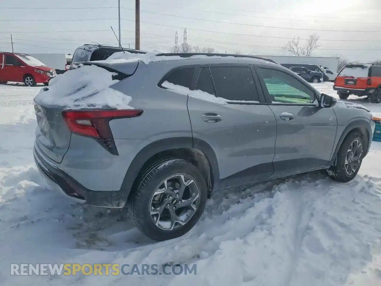 3 Фотография поврежденного автомобиля KL77LHEP5SC053379 CHEVROLET TRAX 2025