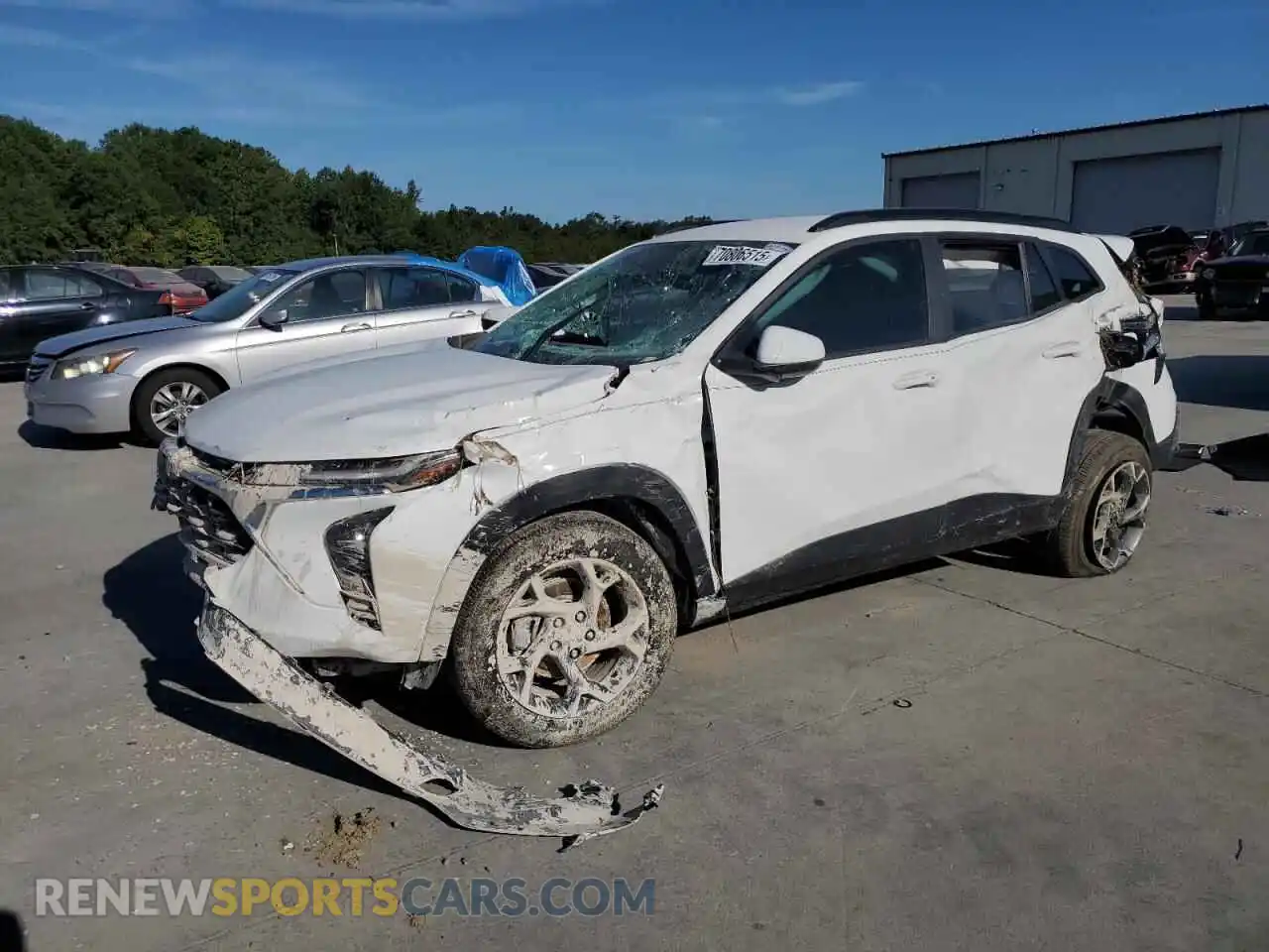 1 Photograph of a damaged car KL77LHEP5SC075477 CHEVROLET TRAX 2025