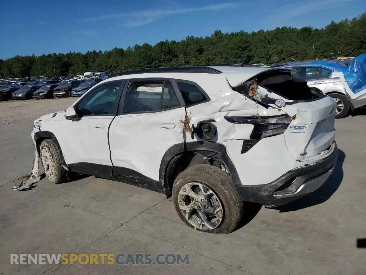 2 Photograph of a damaged car KL77LHEP5SC075477 CHEVROLET TRAX 2025