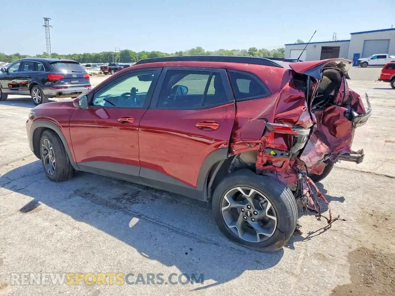 2 Photograph of a damaged car KL77LHEP5SC088911 CHEVROLET TRAX 2025