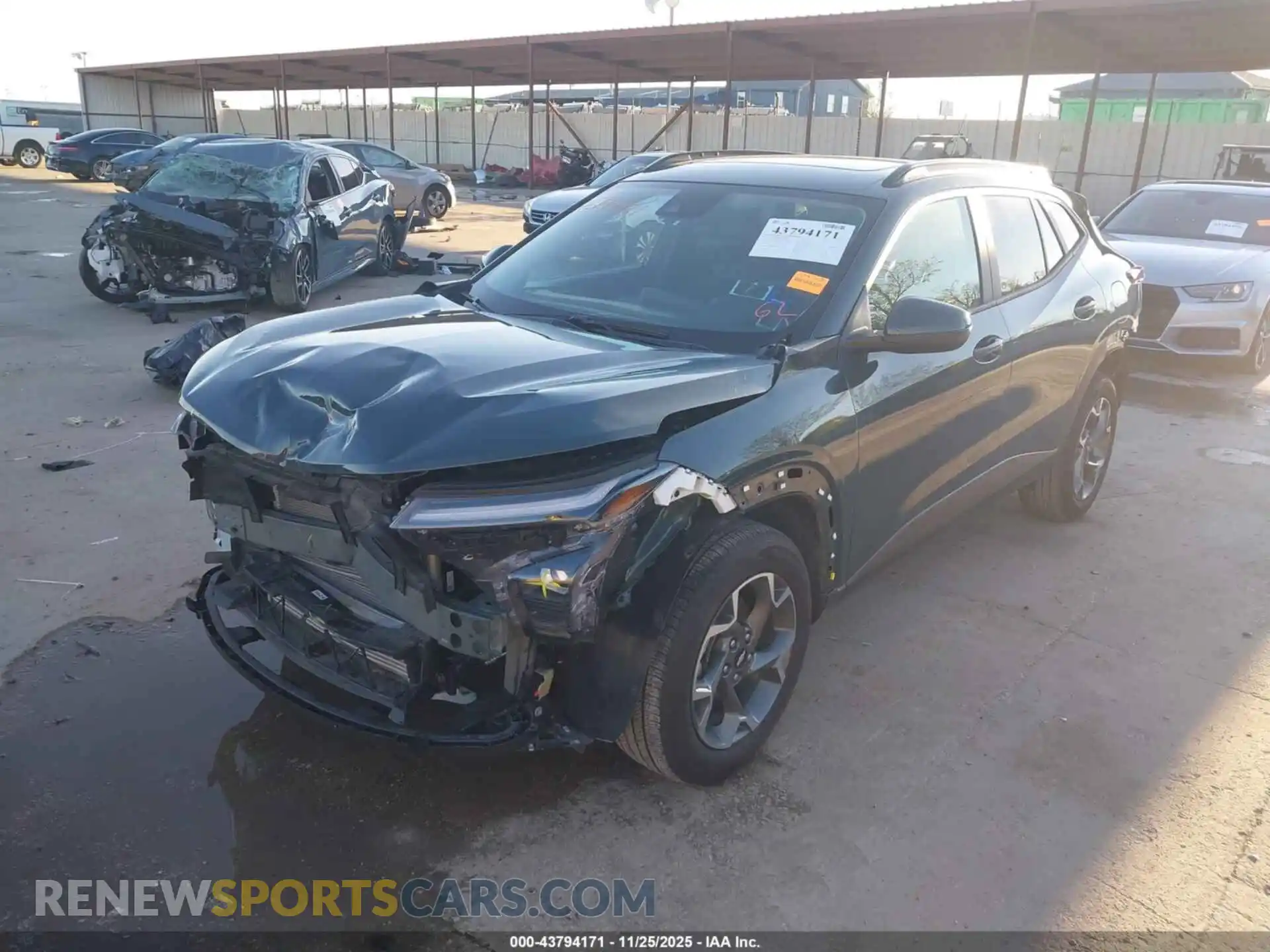 2 Photograph of a damaged car KL77LHEP5SC101656 CHEVROLET TRAX 2025