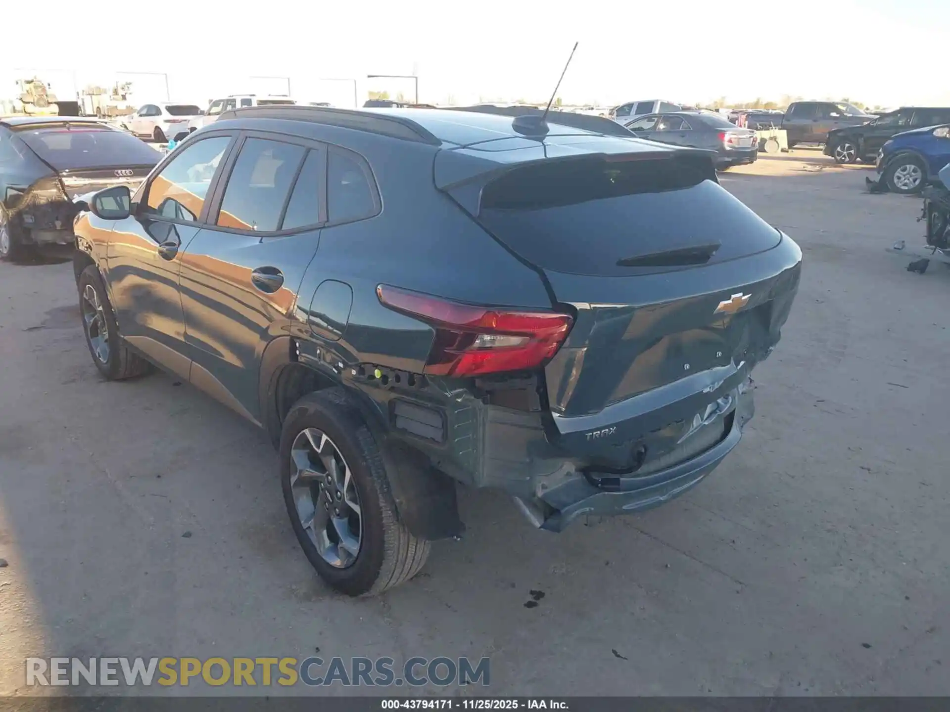 3 Photograph of a damaged car KL77LHEP5SC101656 CHEVROLET TRAX 2025