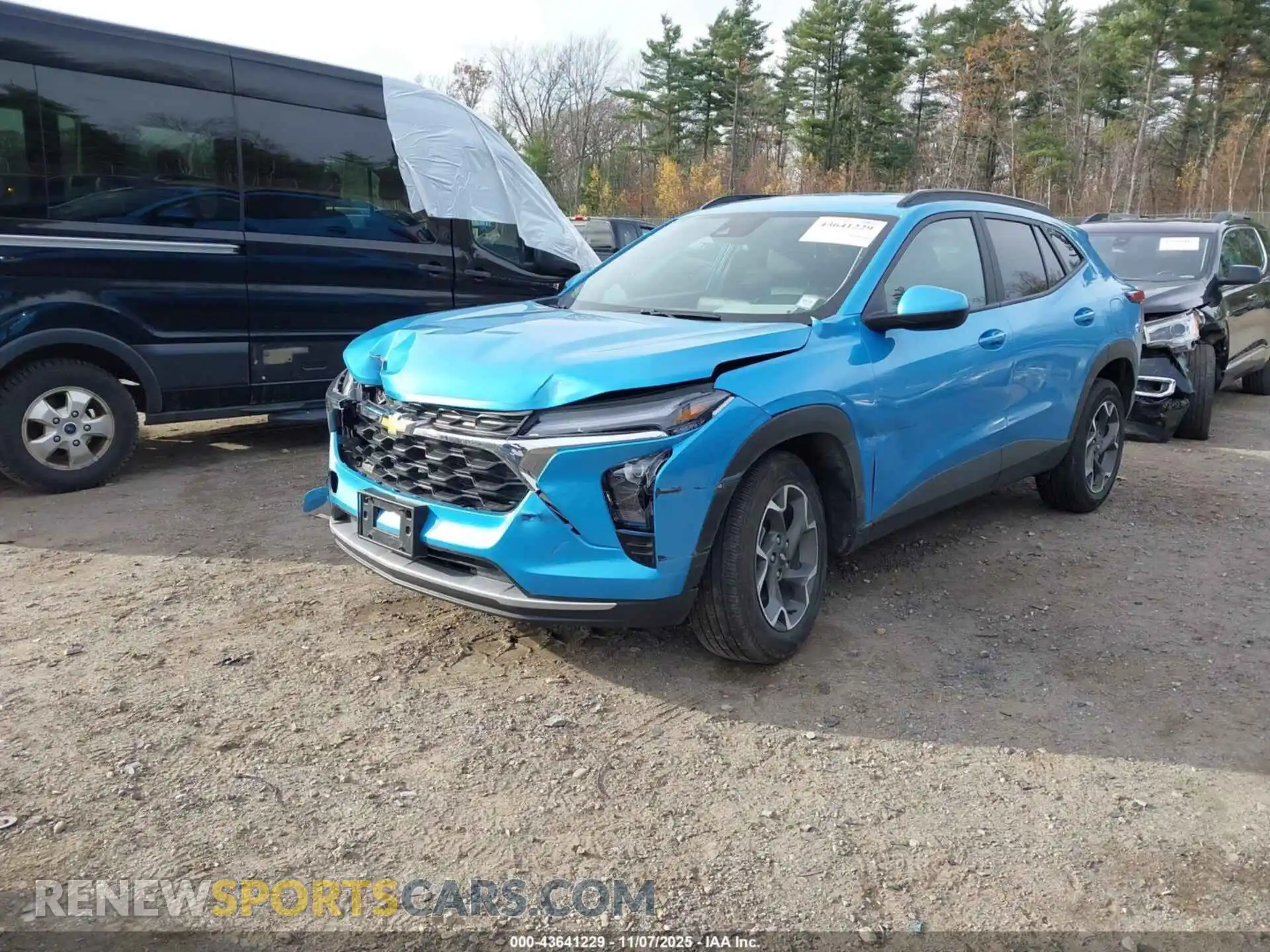 2 Photograph of a damaged car KL77LHEP5SC113340 CHEVROLET TRAX 2025