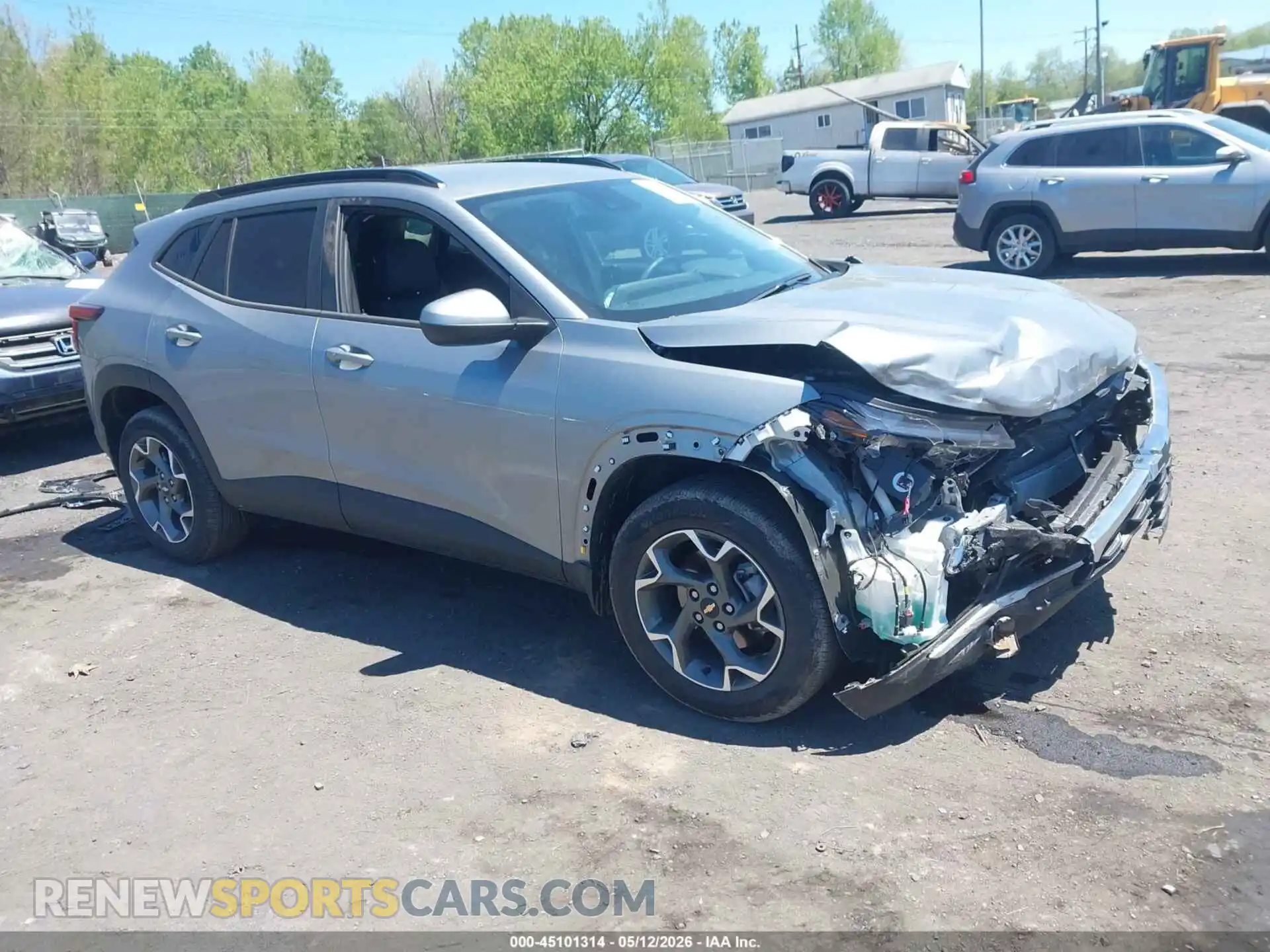 1 Photograph of a damaged car KL77LHEP5SC141123 CHEVROLET TRAX 2025