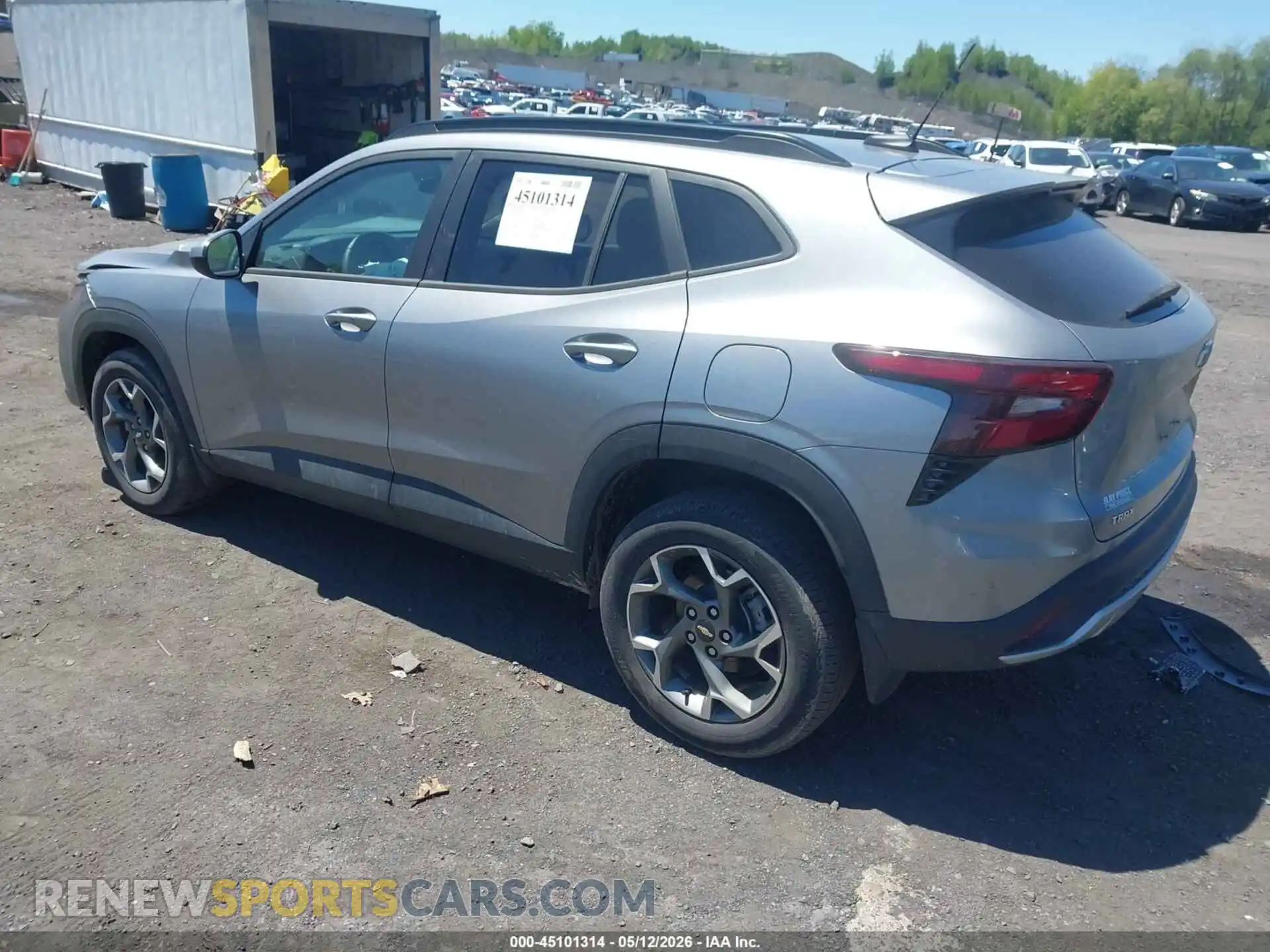 3 Photograph of a damaged car KL77LHEP5SC141123 CHEVROLET TRAX 2025