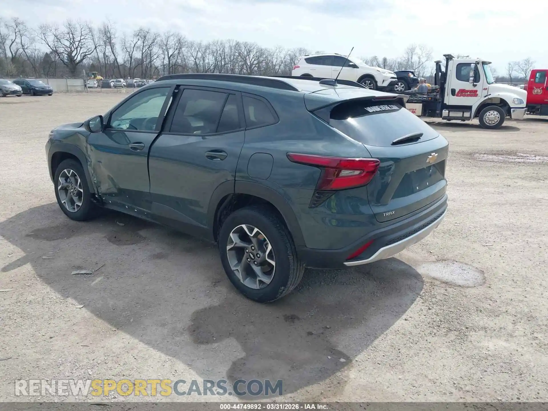 3 Фотография поврежденного автомобиля KL77LHEP5SC165888 CHEVROLET TRAX 2025