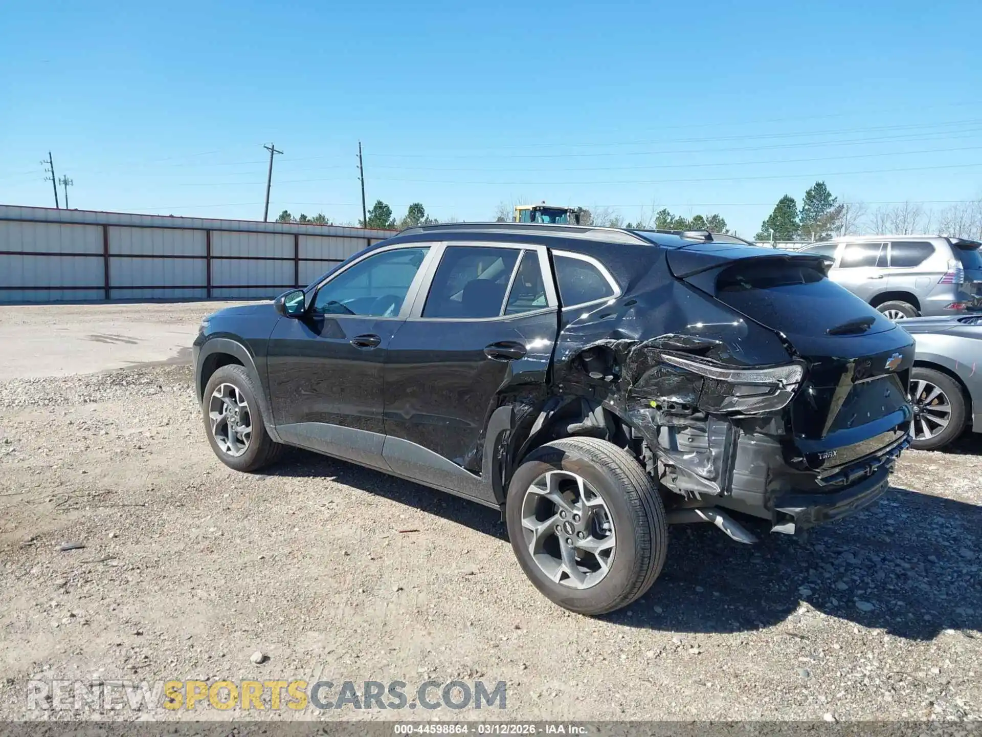 3 Photograph of a damaged car KL77LHEP5SC180374 CHEVROLET TRAX 2025