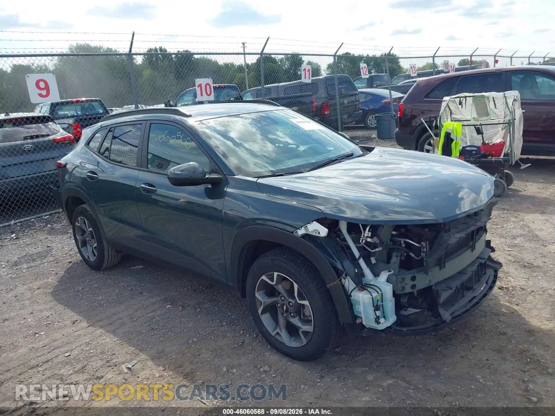 1 fotografías del automóvil dañado KL77LHEP5SC185008 CHEVROLET TRAX 2025