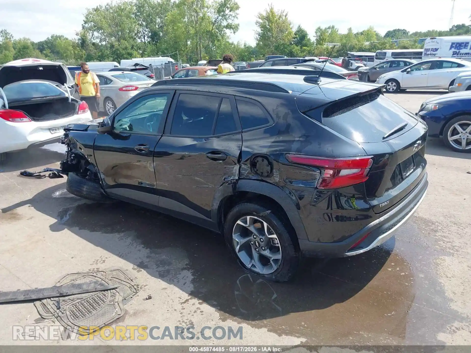 3 fotografías del automóvil dañado KL77LHEP5SC208352 CHEVROLET TRAX 2025