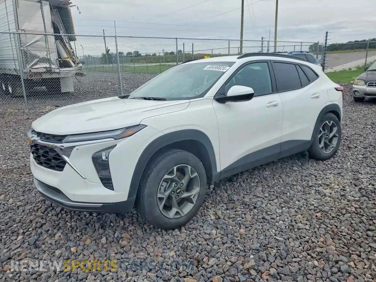 1 fotografías del automóvil dañado KL77LHEP5SC215611 CHEVROLET TRAX 2025