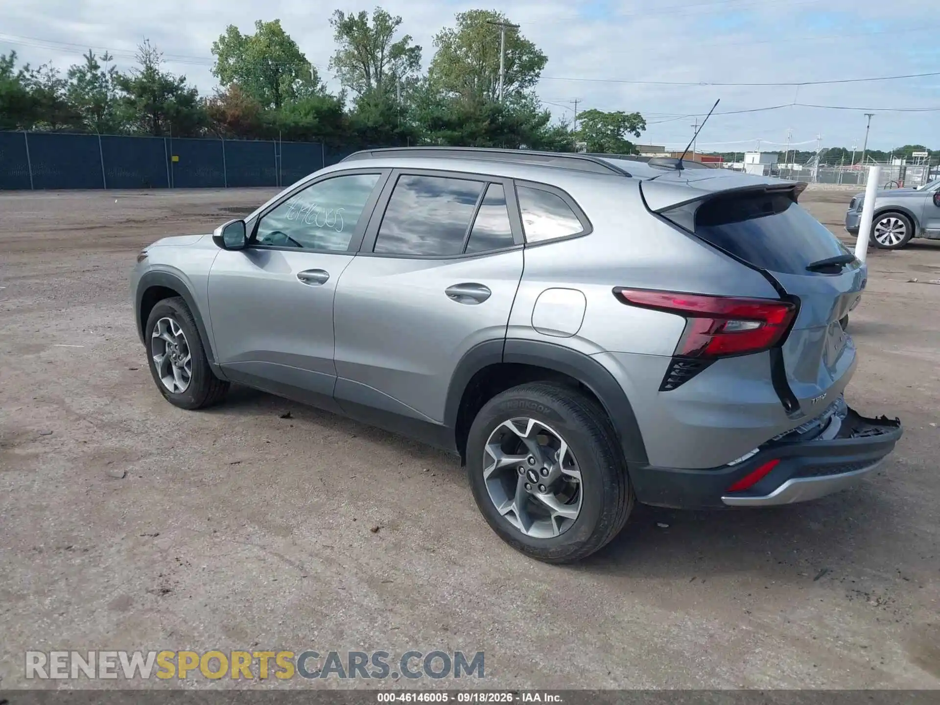 3 Photograph of a damaged car KL77LHEP5SC219335 CHEVROLET TRAX 2025