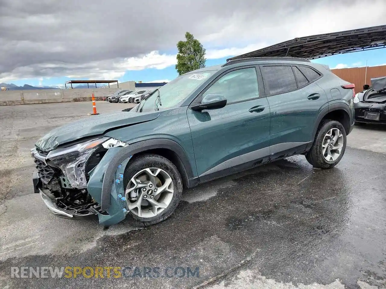 1 Photograph of a damaged car KL77LHEP5SC229329 CHEVROLET TRAX 2025