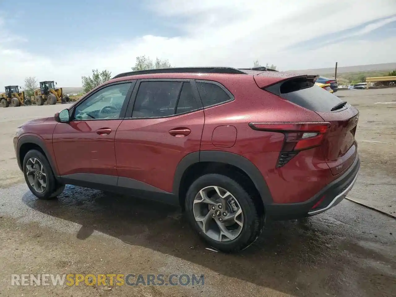 2 Photograph of a damaged car KL77LHEP5SC229833 CHEVROLET TRAX 2025